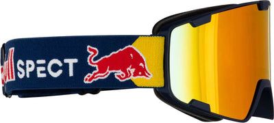 Red bull spect eyewear park-19re2 orange red mirror - maschera da sci