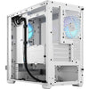 Diseño fractal pop mini air rgb blanco tg tinte transparente