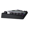 Hator Rockfall 3 TKL inalámbrico, teclado para juegos (negro, diseño de EE. UU., RGB, teclas PBT, intercambio en caliente, Bluetooth USB-C de 2,4 GHz)