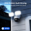 Cámara de seguridad wifi con reflector trackflex reolink f850w (blanco, 4k, wifi)