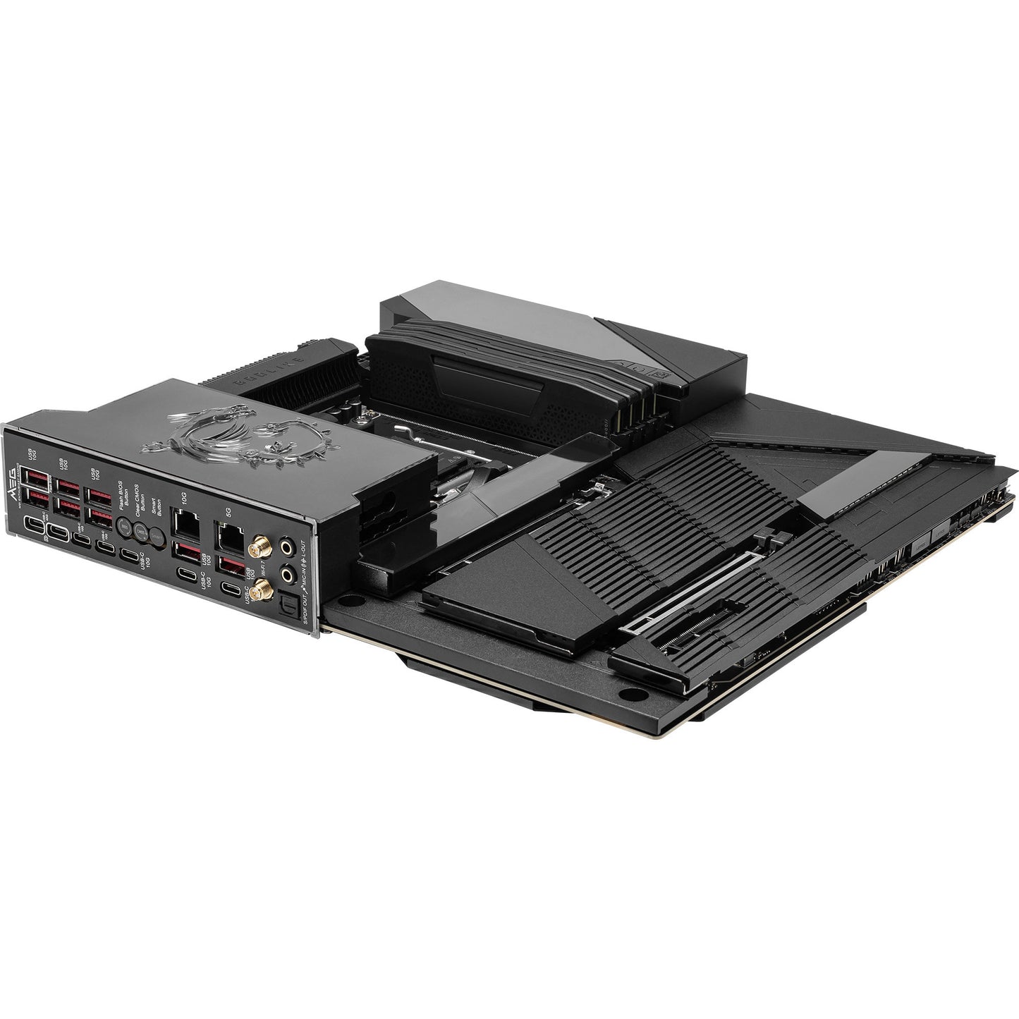 Scheda madre Msi Meg X870e Godlike Socket AM5 (5GB-LAN, 10GB-LAN, WLAN, BT, audio, ATX)