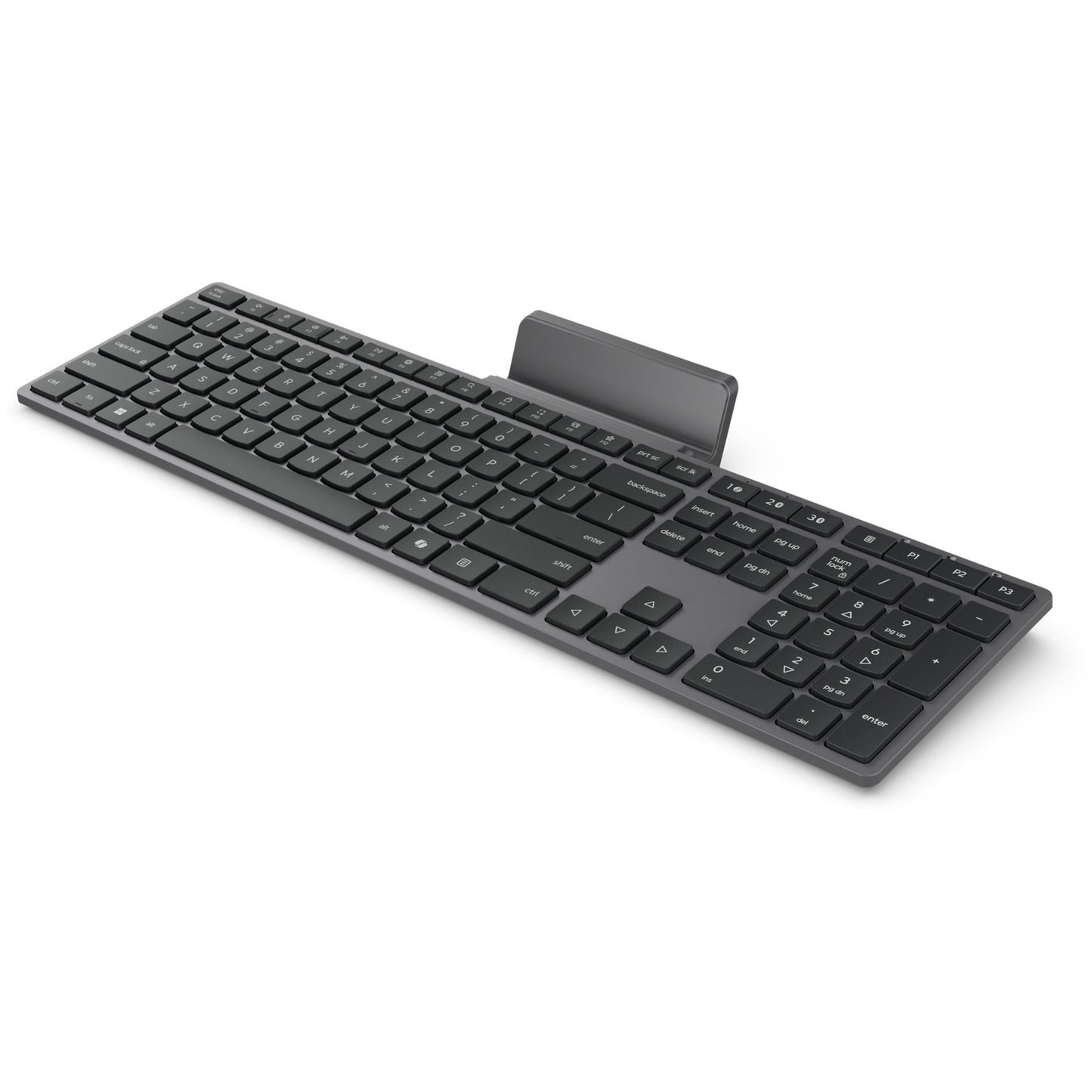 Lenovo 700 moderno teclado inalámbrico multidispositivo-conjunto de escritorio us euro103p (gris, 100%, 2,4 GHz, Bluetooth)