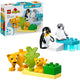LEGO LEGO DUPLO CITTÀ 10442 Famiglie di animali selvatici: Penguins e Leeuwen