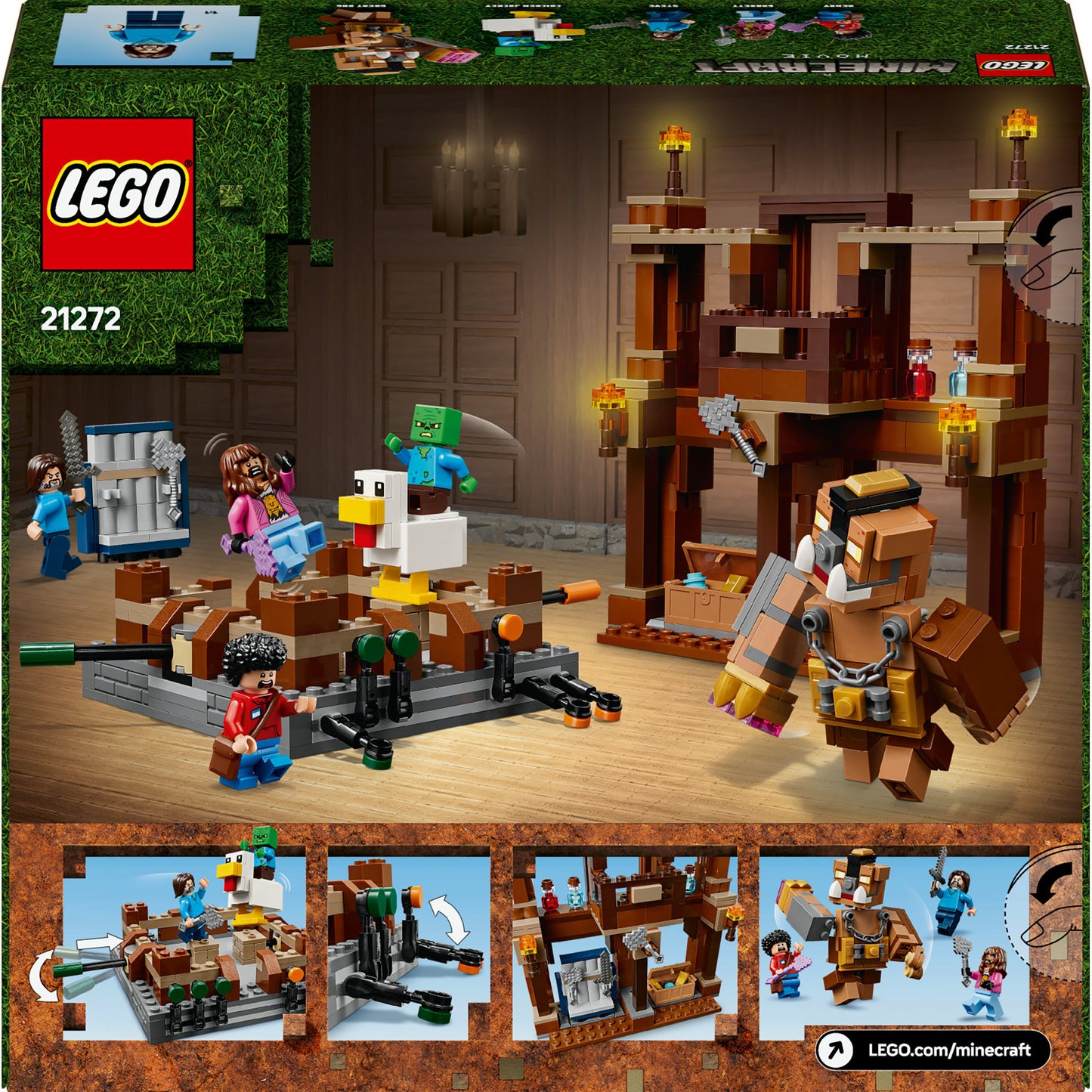 Lego Minecraft 21272 de Arena al Boslandhuis