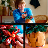 Lego icons kerstster poinsettia - 10370 - afbeelding 6