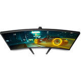 Philips 34e1c5600he 00 34 curved ultrawide monitor (zwart, 1x displayport, 1x hdmi, 1x usb-c, 4x usb-a, webcam) - afbeelding 4