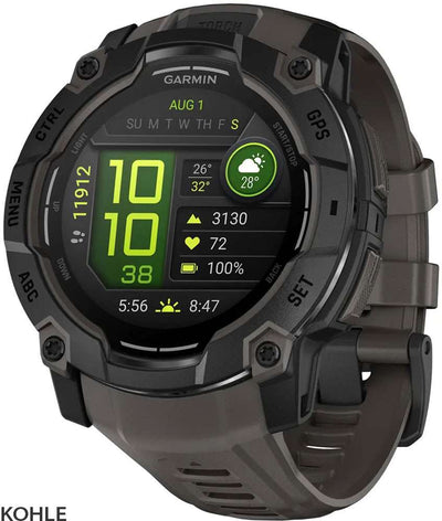 Garmin instinto® 3 amoled 50mm - Reloj inteligente multideporte con GPS