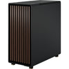 Fractal design north midi tower behuizing (zwart houtkleur | 2x usb-a | 1x usb-c)