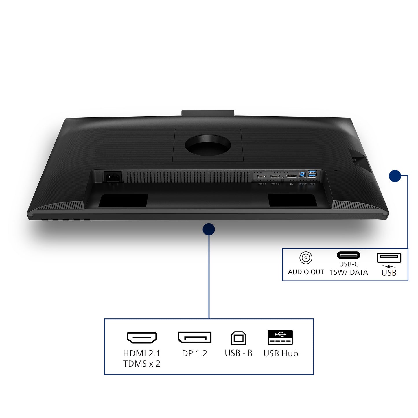 Monitor Philips 27b2n3500jh 00 27 (nero, HDMI, porta display, USB-C, webcam, 120 Hz)