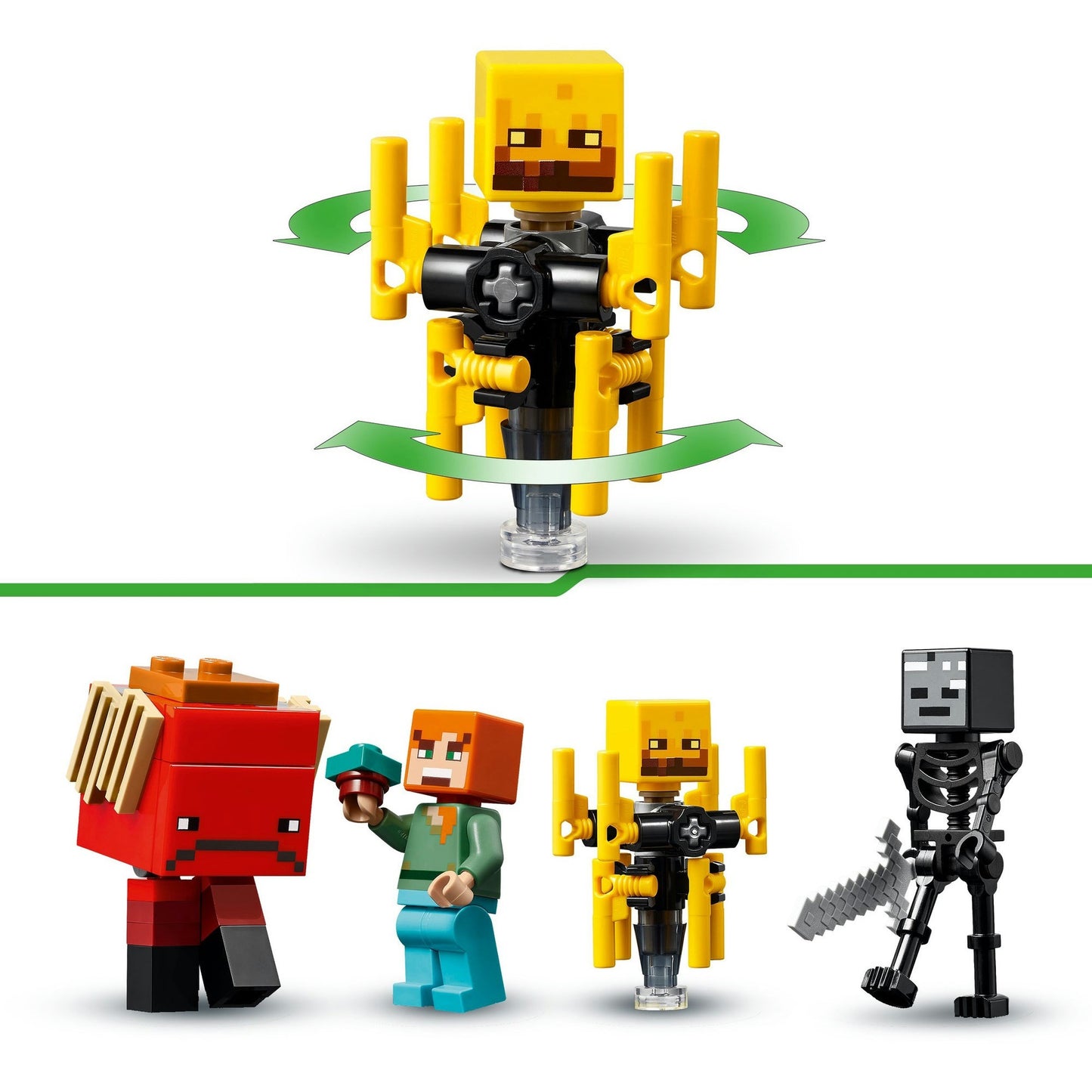 Lego Lego Minecraft 21266 La lava in giro nel Nether