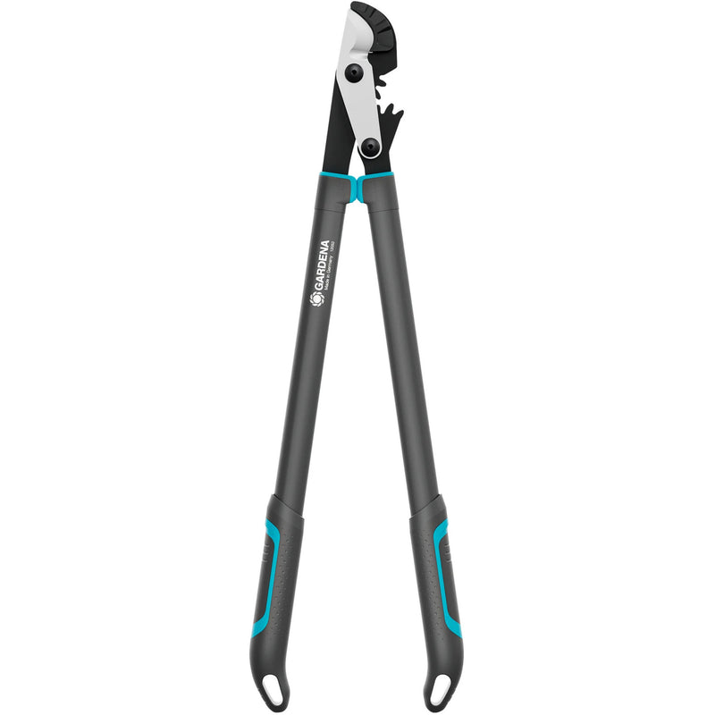 Gardena aambeeldtakkenschaar energycut pro l, met aambeeldsnede (grijs turquoise, 75cm, voor droog hout)