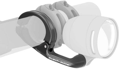 Busch muller busch + müller headlight mount for handlebar 25.4mm 31.8mm