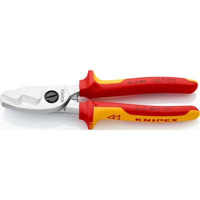 Le forbici per cavi Knipex con bordi a doppio taglio 9516200