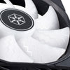 Silverstone shark force 120 argb case fan (zwart, 120 x 120 x 25 mm, pwm)