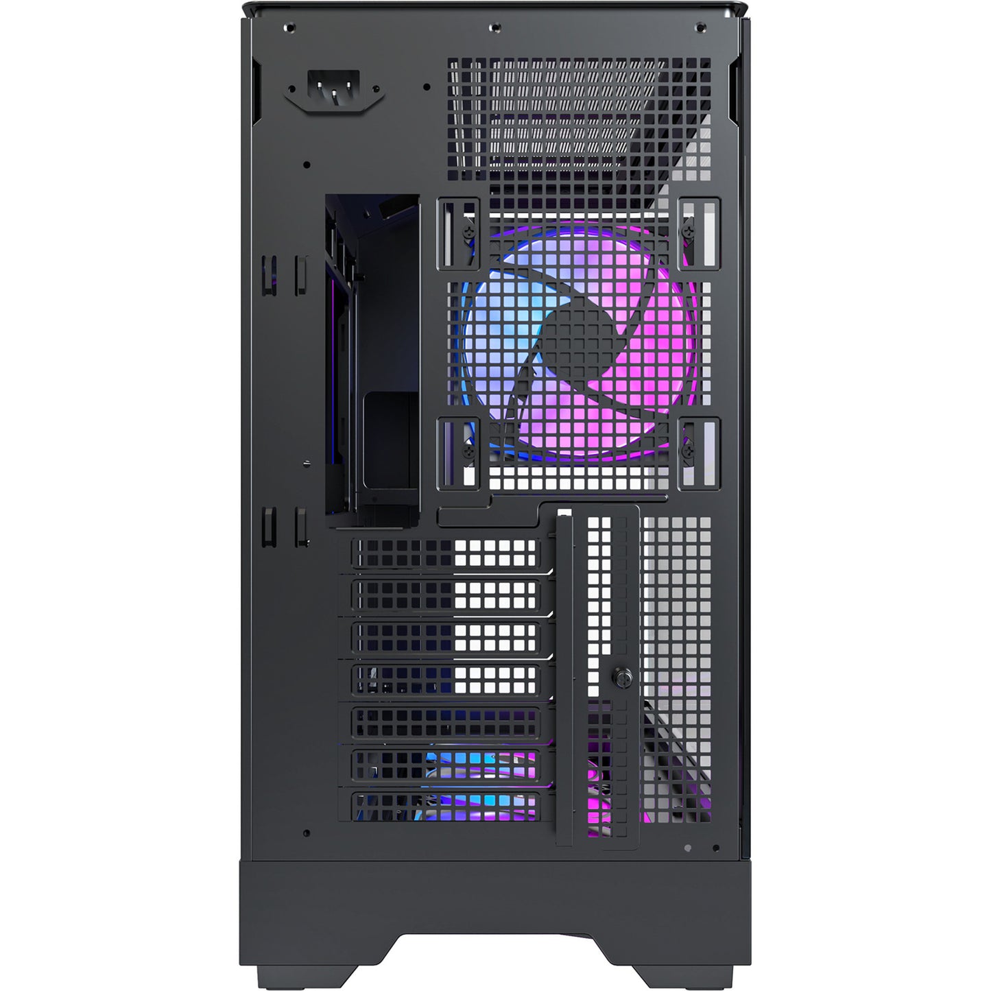 Custodia midi tower Montech king 45 pro (nera | 2x USB-A | 1x USB-C | RGB | finestra)