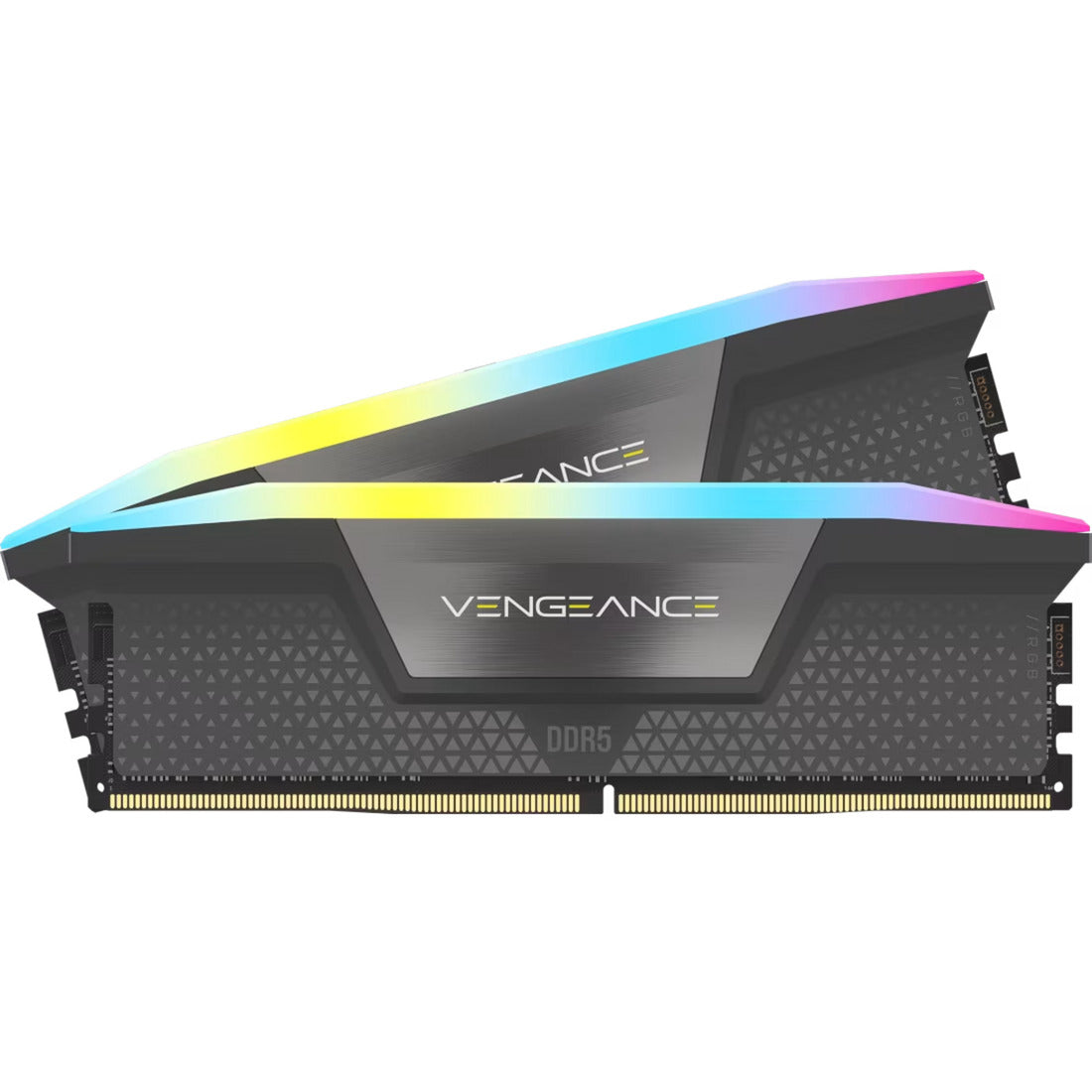 Corsair Vengeance RGB 32 GB DDR5-6000 (2x 16 GB) RAM (negro, cmh32gx5m2d6000z38, xmp, expo)