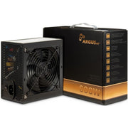 Inter-tech argus bps-600 600 watt voeding (zwart, 4x pcie) - afbeelding 4