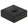 Delock HDMI Switch 2 1 bidirezionale 4K 60 Hz