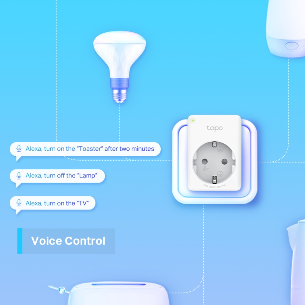 TP-Link TAPO P100 Mini Wifi-stopcontact (2 pack)