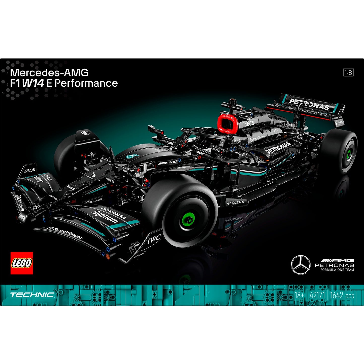 Lego technic 42171 mercedes-amg f1 w14 e