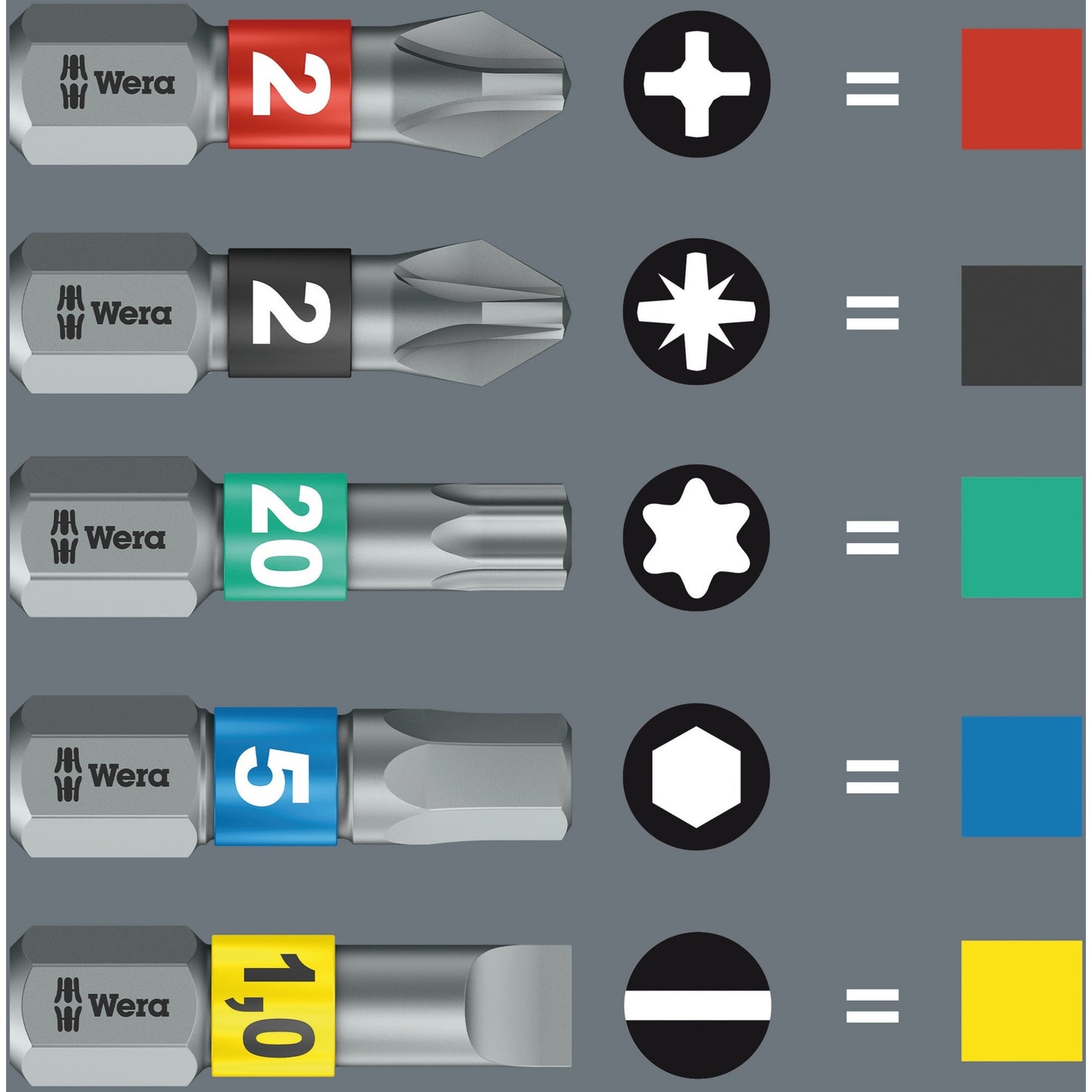 Wera bit-check 6 impaktor 2