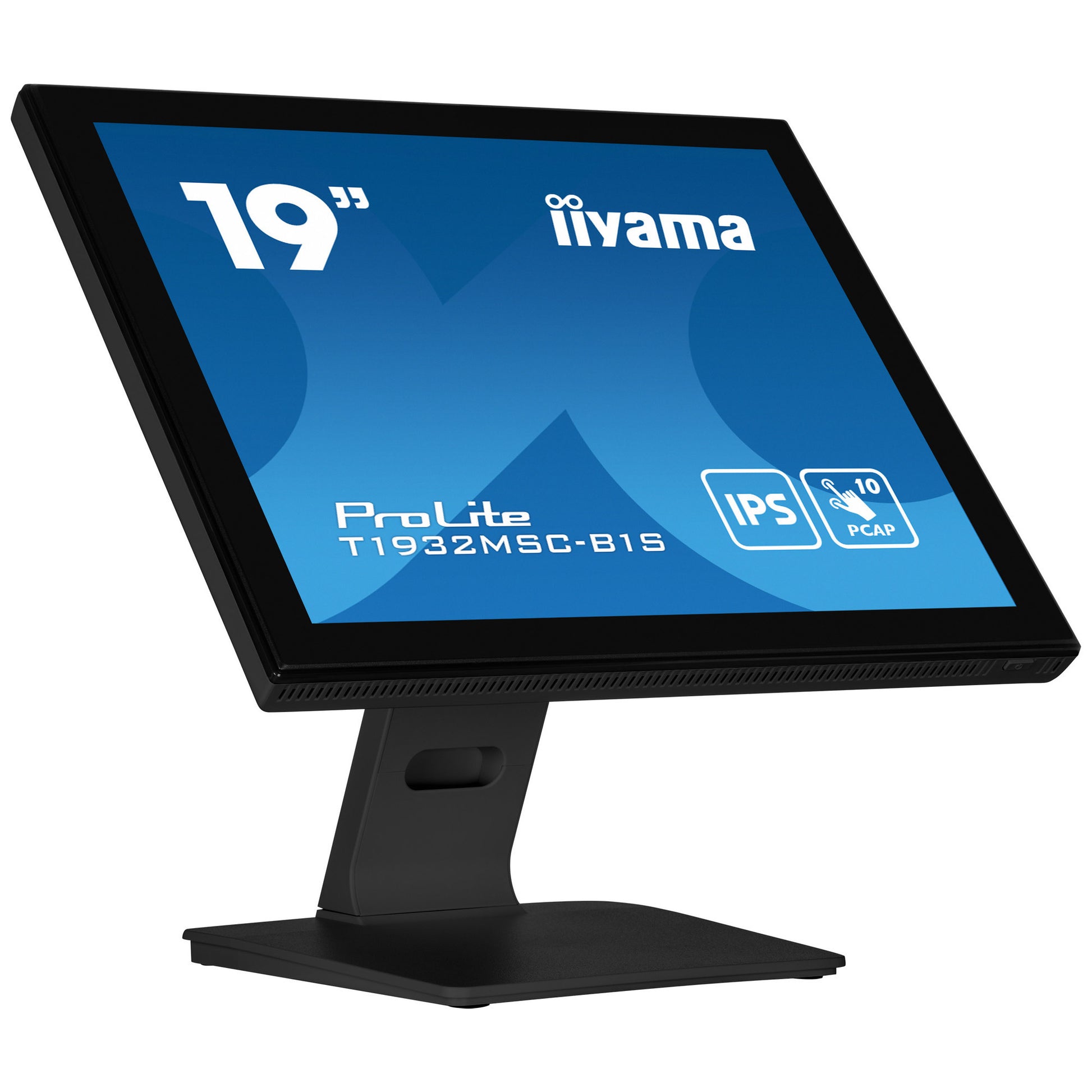 Monitor touchscreen Iiyama prolite t1932msc-b2s 19 (nero, VGA, HDMI, porta display, audio, touchscreen)