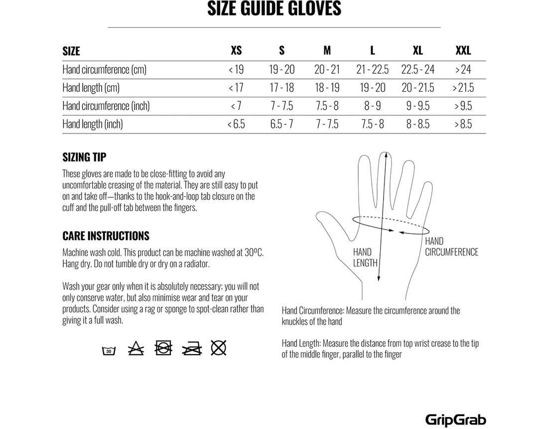 Gripgrab ride rc lite hi-vis - guantes de ciclismo