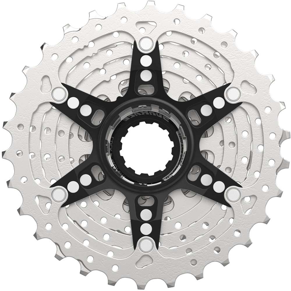 Superior sunrace cassette csrz800 12v 11-36t zilver rood