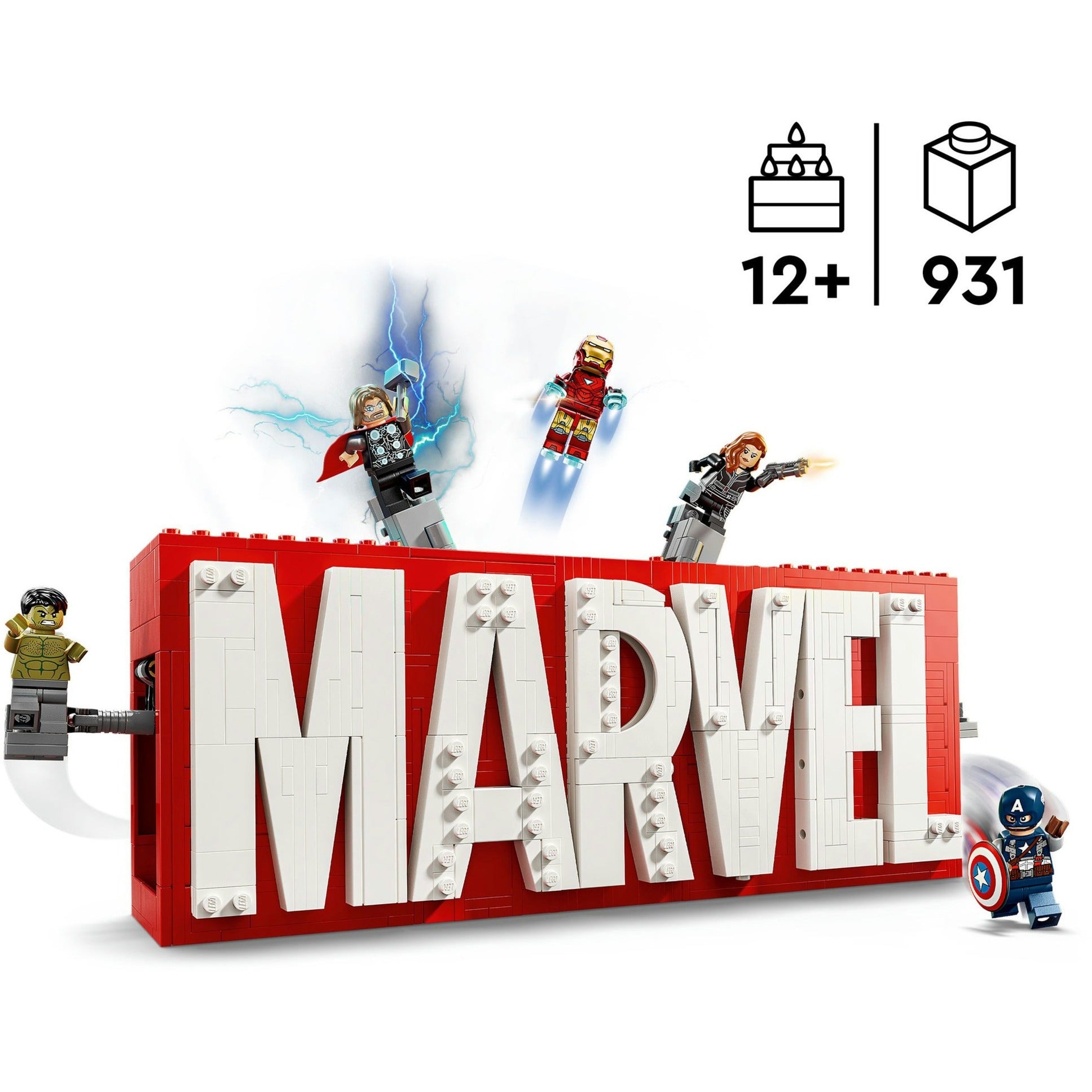 LEGO LEGO Super Heroes 76313 Logotipo y minifiguras