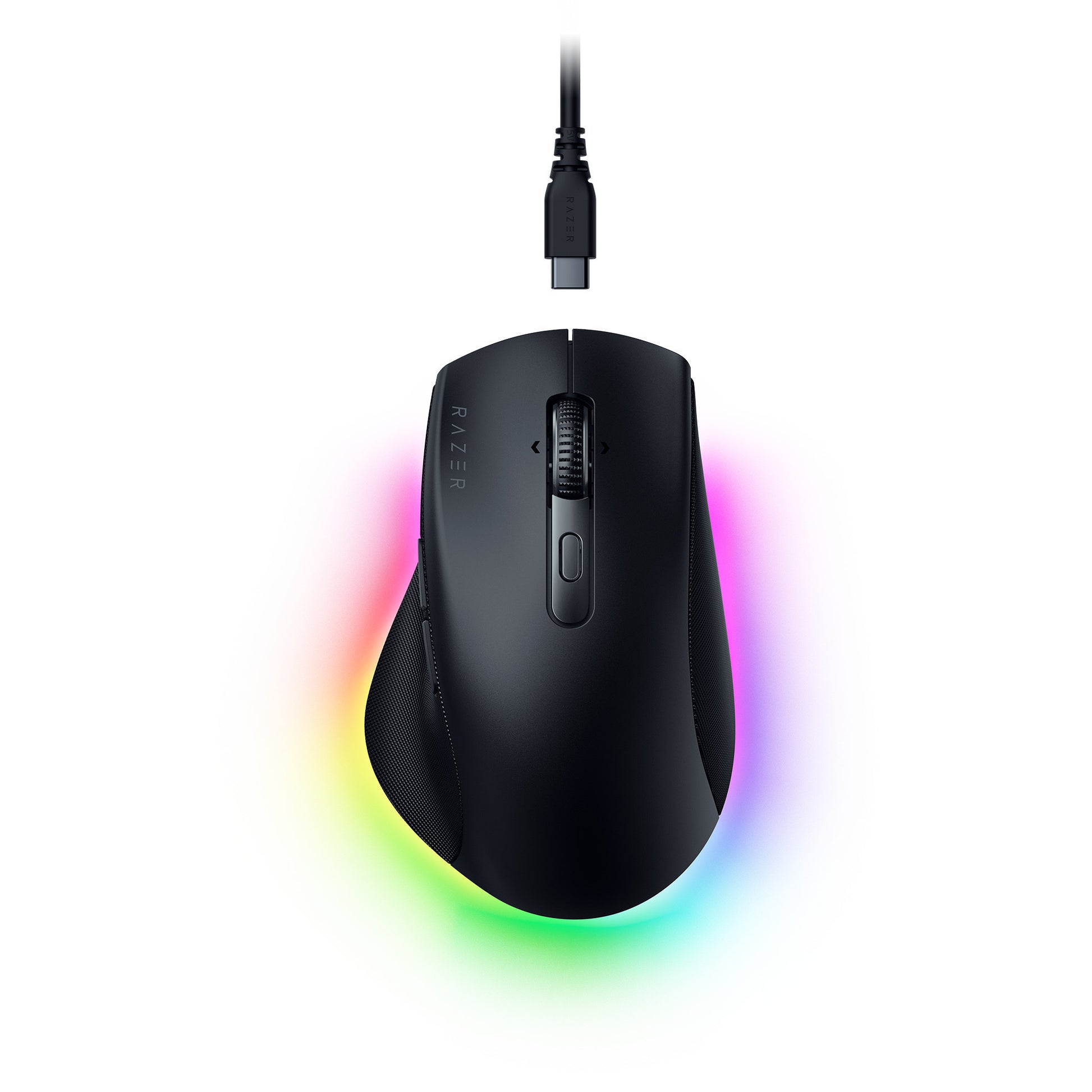 Ratón para juegos Razer pro click v2 (negro, hasta 30.000 ppp, USB-C Bluetooth 2,4 GHz)