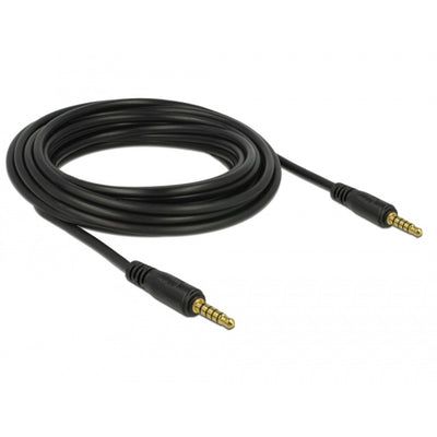 Delock Stereo Jack 3.5 mm de 5 pines (hombre)> 3.5 mm de 5 pines (MA