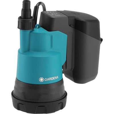 Bomba de bomba de batería Gardena 2000 2 transparente de 18 V P4A Solo