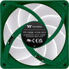 Thermaltake ct120 ex argb sync ventola di raffreddamento per PC racing green (pacchetto da 3 ventole) ventole per case (verde, 3 pezzi, 120 x 120 x 25 mm, pwm)