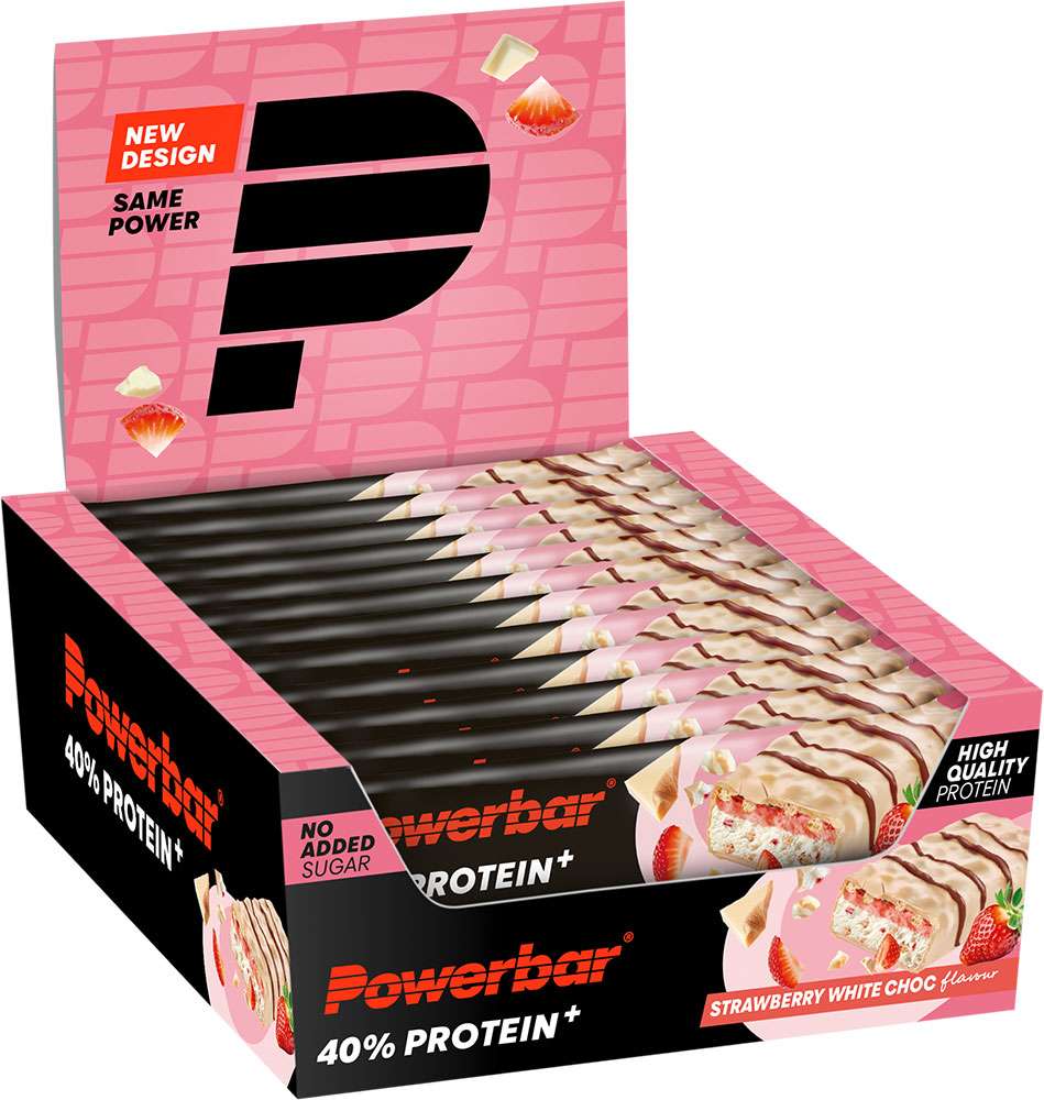 Powerbar 40% proteine + barretta croccante 12x40g