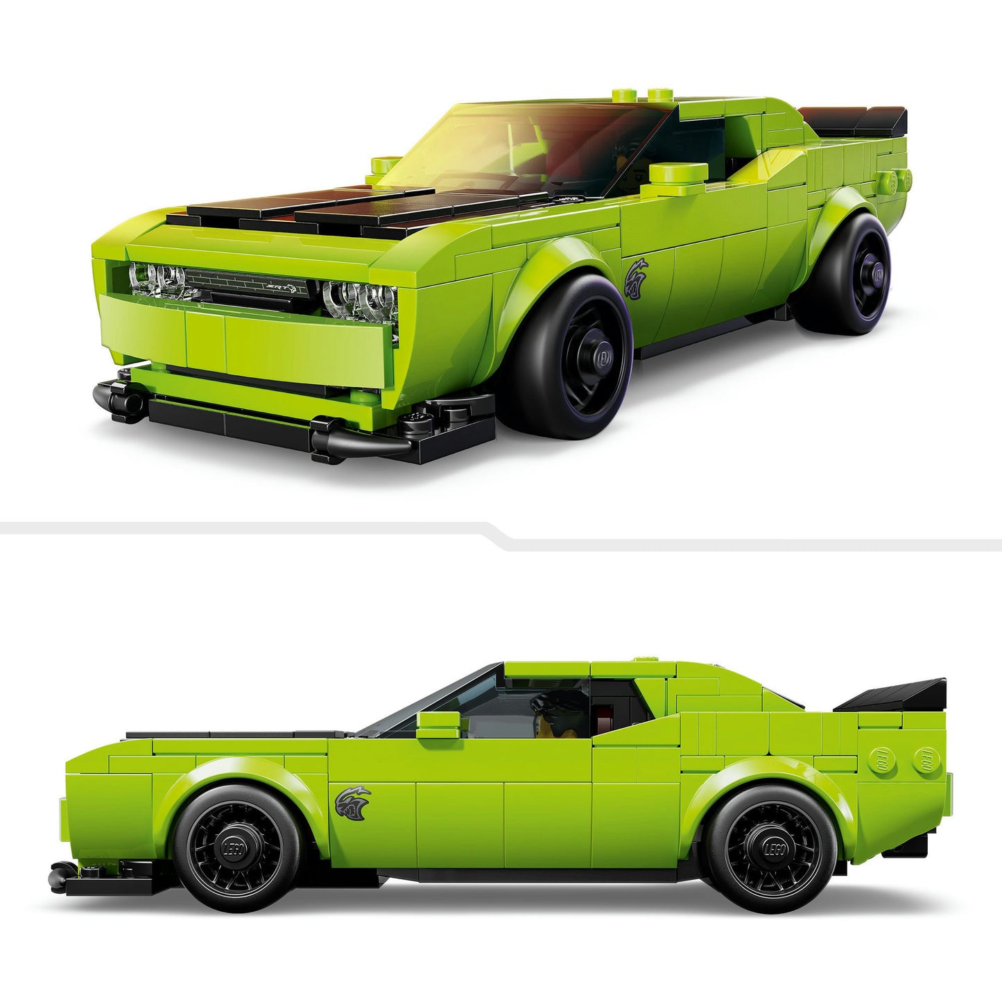 LEGO Speed ​​Champions 77237 Dodge Challenger Srt Hellcat Sports Car