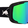 Red bull spect eyewear jibb-03gr3 marrone con specchio verde - maschera da sci