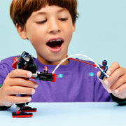 Lego marvel super heroes - miles morales mecha vs. spider-man 2099 constructiespeelgoed (76337) - afbeelding 2