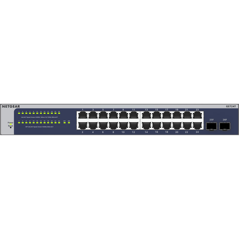 Netgear de 24 puertos Gigabit Switch (GS724TV6)