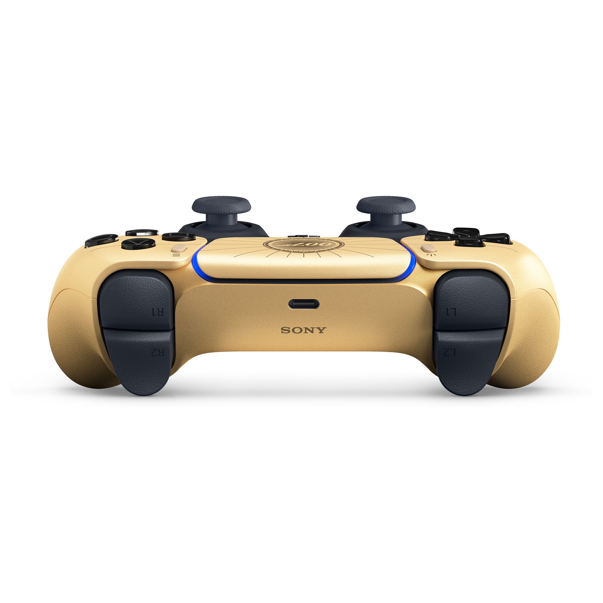 Controller wireless dualsense per intrattenimento interattivo Sony – 007 first light edizione limitata (oro nero, per PlayStation 5)
