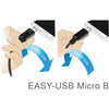 Delock Easy-USB-A 2.0 Maschio> Easy-USB Micro-USB-B 2.0 MAL