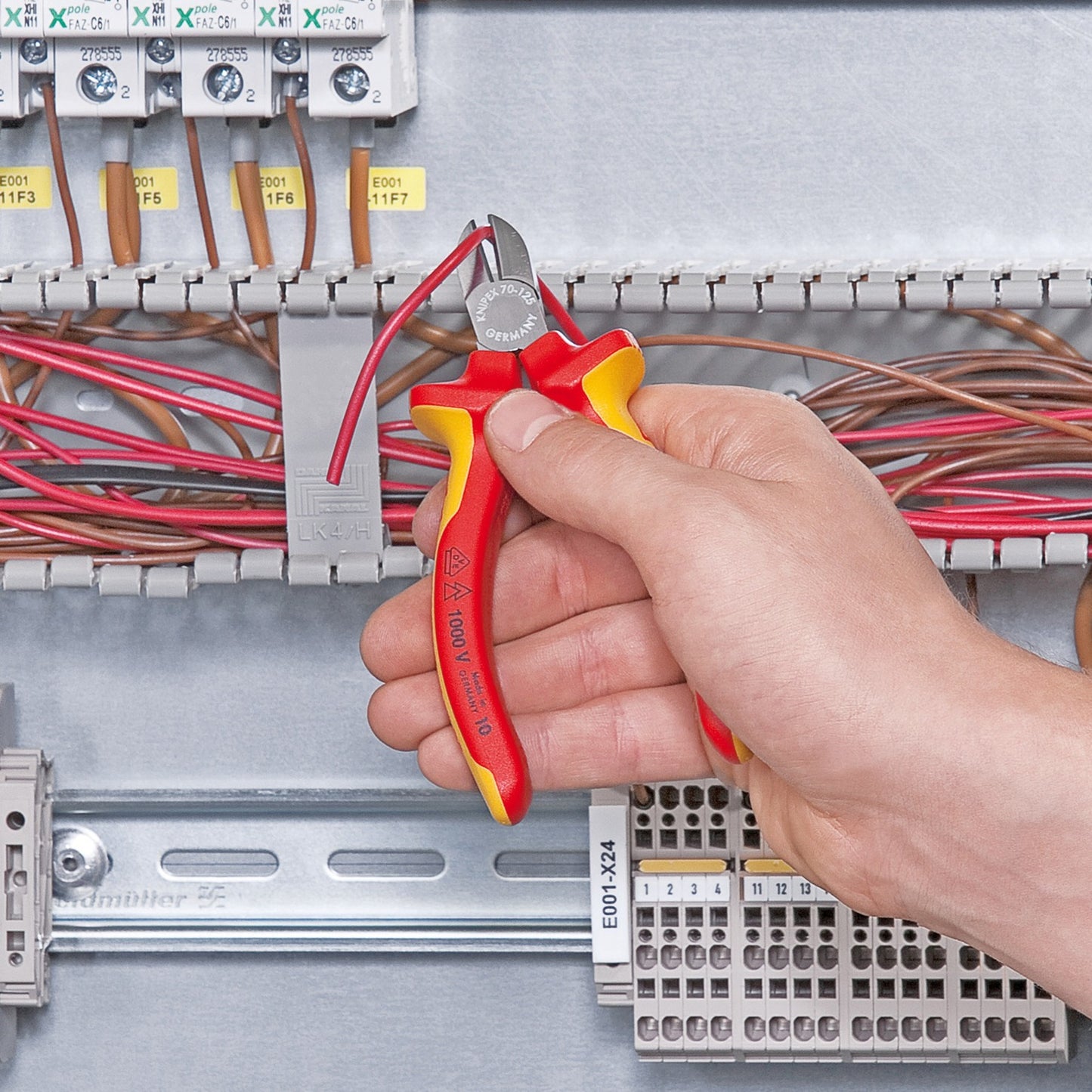 Cortadores laterales Knipex vde
