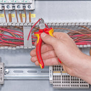 Knipex zijsnijtang 70 06 125 kniptang (rood geel) - afbeelding 4