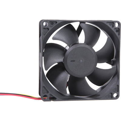 Ventola della custodia Alphacool es 80mm 800-6.000 giri/min (nera, 80 x 80 x 25 mm, pwm)