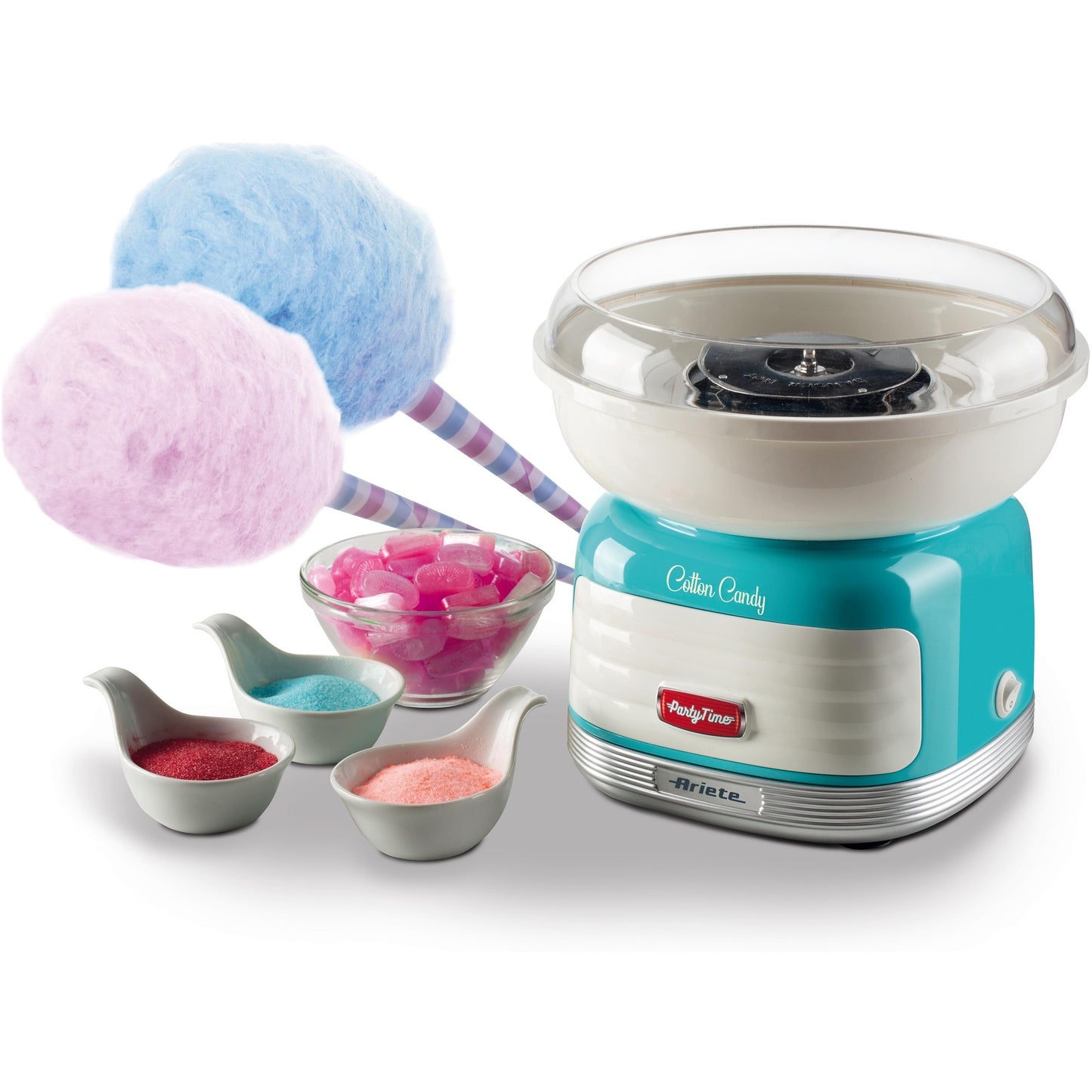 Ariete party time suikerspinmachine 2973 01 (lichtblauw)