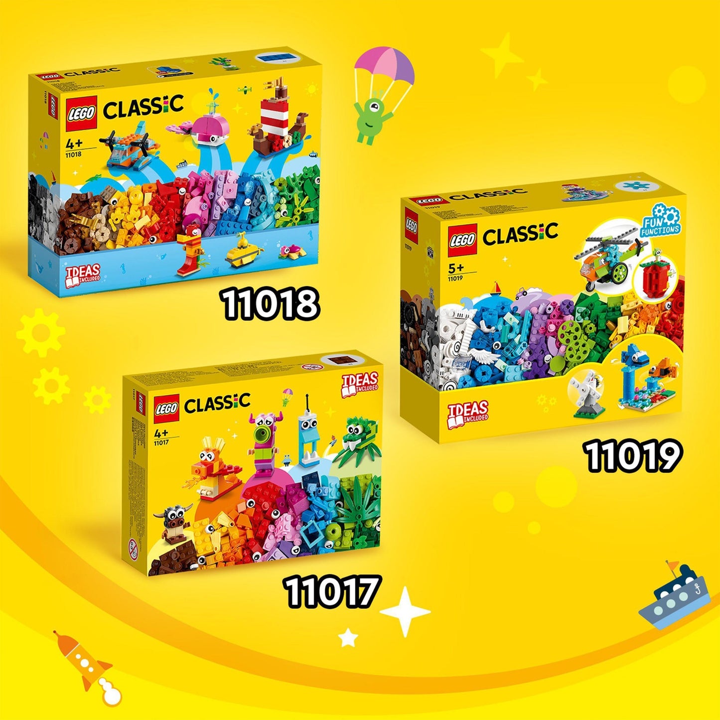 LEGO LEGO 11018 Piacere di mare creativo