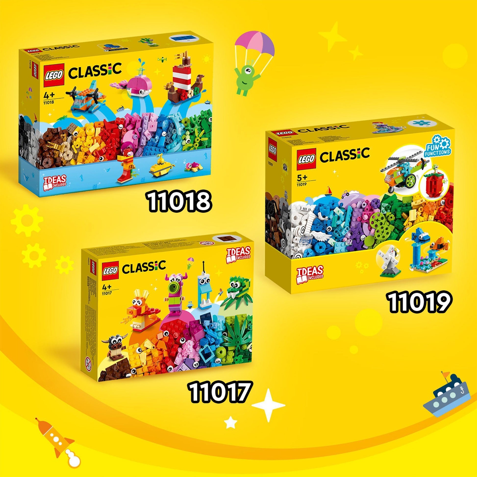 LEGO LEGO 11018 Piacere di mare creativo