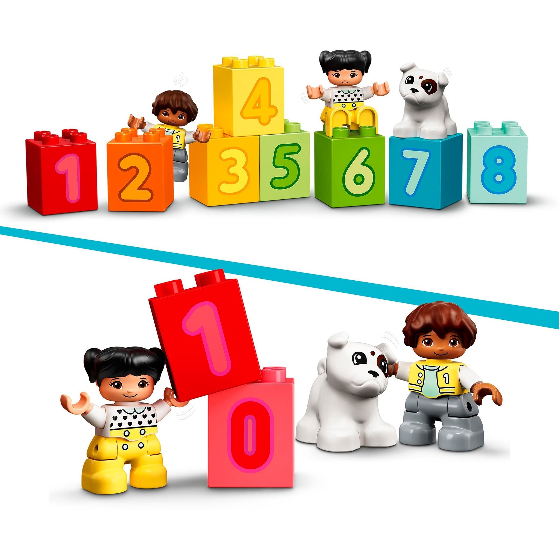 LEGO LEGO DUPLO 10954 Numero Stream, impara a contare