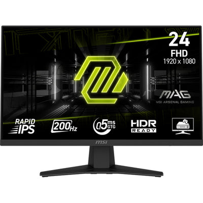 Monitor da gioco Msi mag 244f 23,8 (nero, hdmi, displayport, 200 hz)