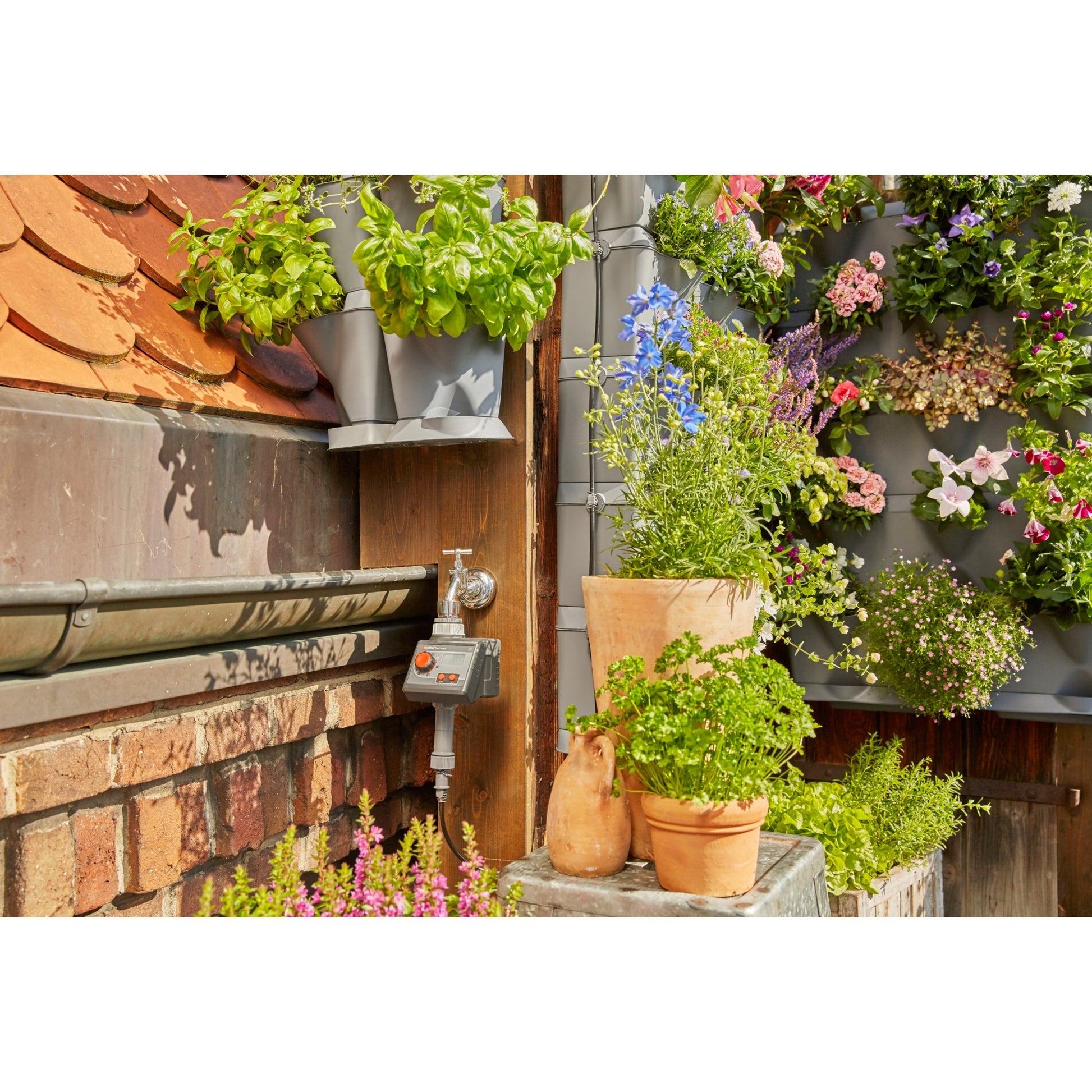 Gardena Naturup! Reglamento Set Hoek Waterkraan