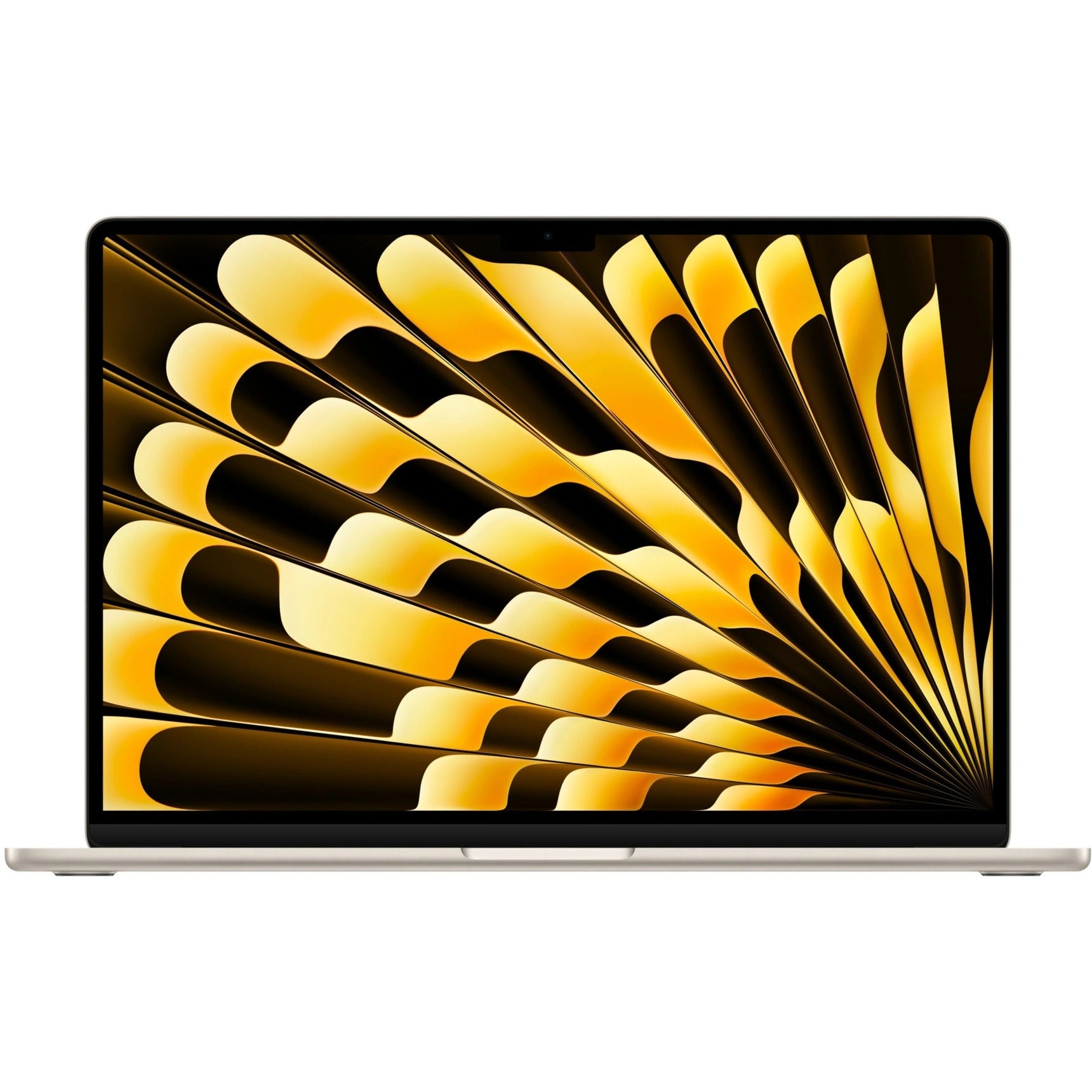 Apple macbook air 2024 15 (mryt3n a) refurbished laptop (sterrenlicht | m3 8 core | 10-core gpu | 8 gb | 512 gb ssd)